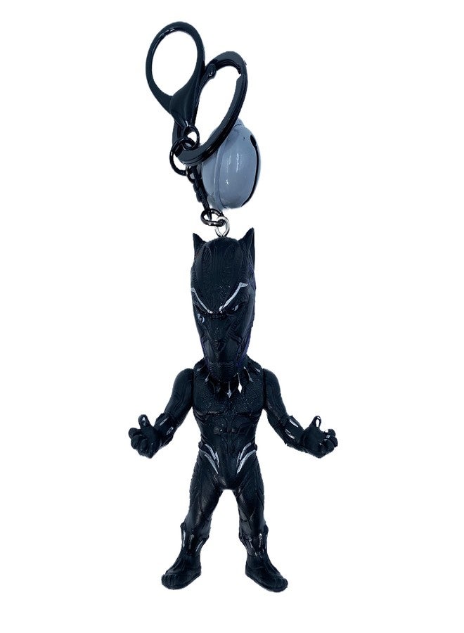 Buko Titan Hero Series Exclusive Big Action Figure for Party Decorations and Kids Collectibles Superhero Toys Keychains for Car, Bike & Backpack (Black Panther) - Image 1